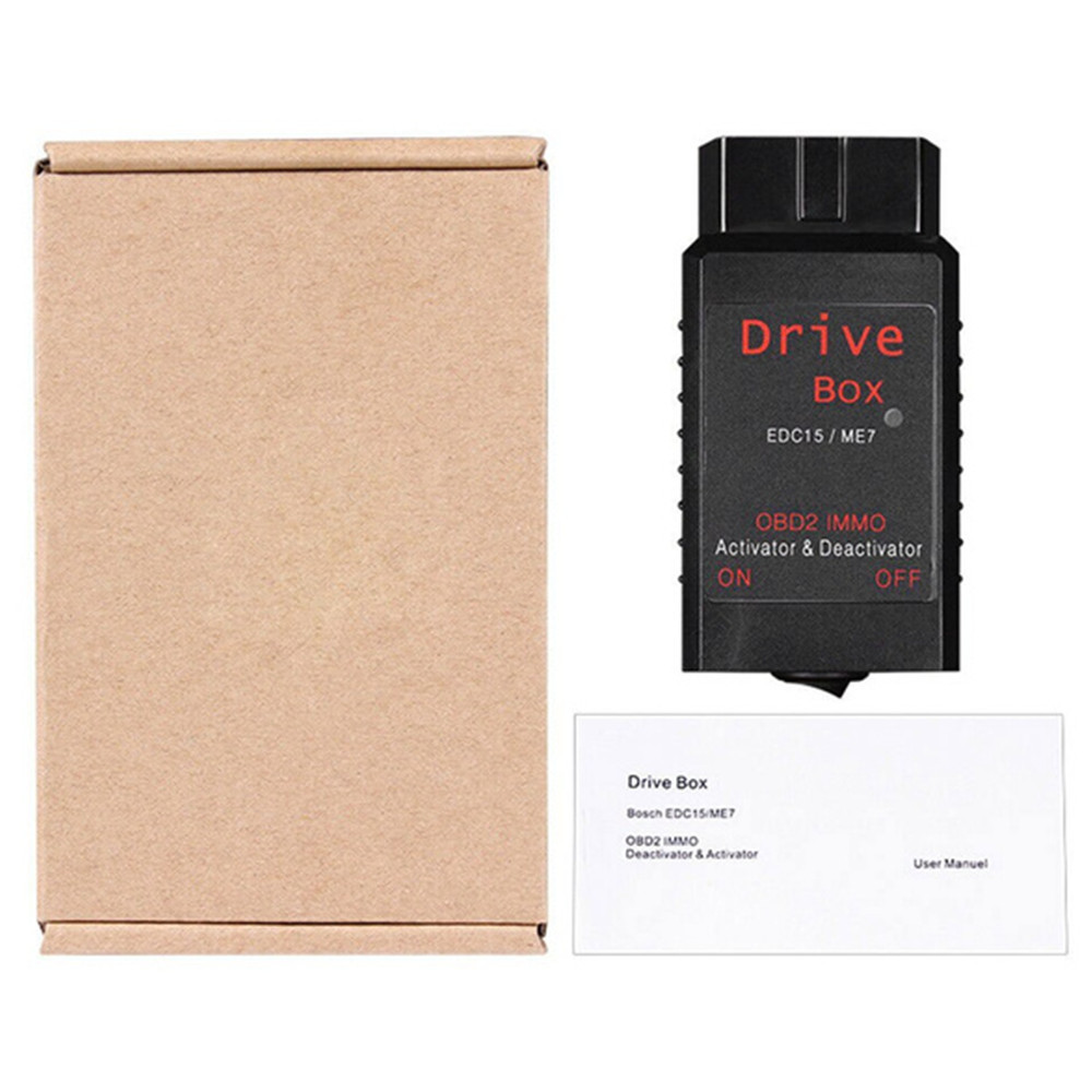 VAG Drive Box OBD2 Bosch EDC15/ME7 OBD2 IMMO Deactivator Activator for VW AUDI SEAT SKODA