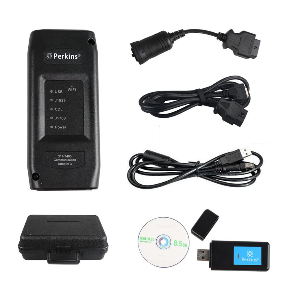 Perkins EST Diagnostic Adapter WIFI Version Perkins EST Interface Perkins Diagnostic tool with 2015A Software