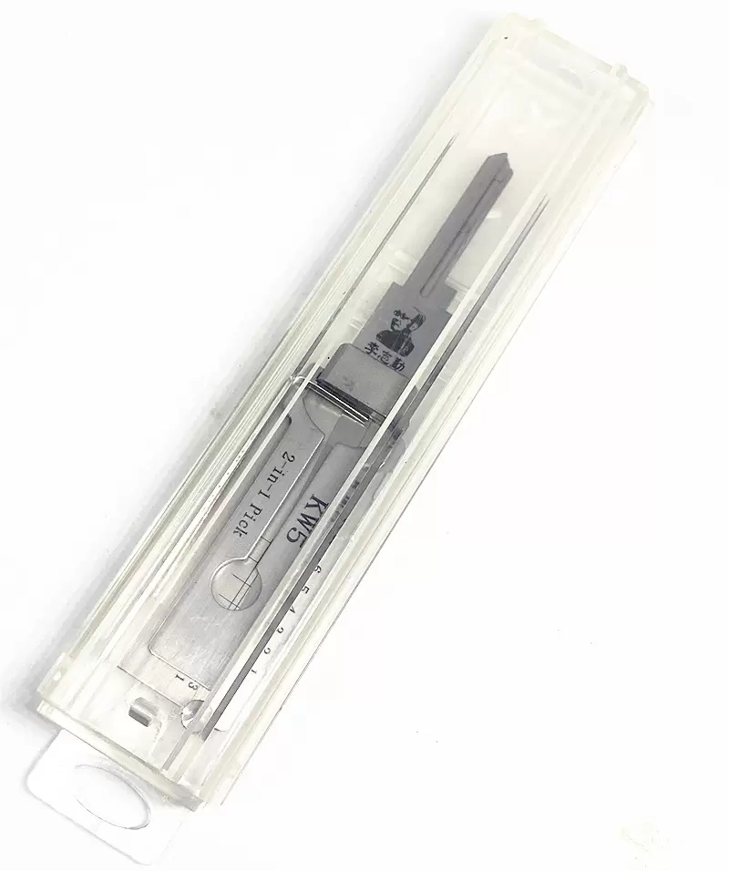LISHI KW5 Lock Pick and Decoder Kwikset KW5 6 Pin 2 IN 1 Lock Picks Locksmith Tools for Home Door Locks