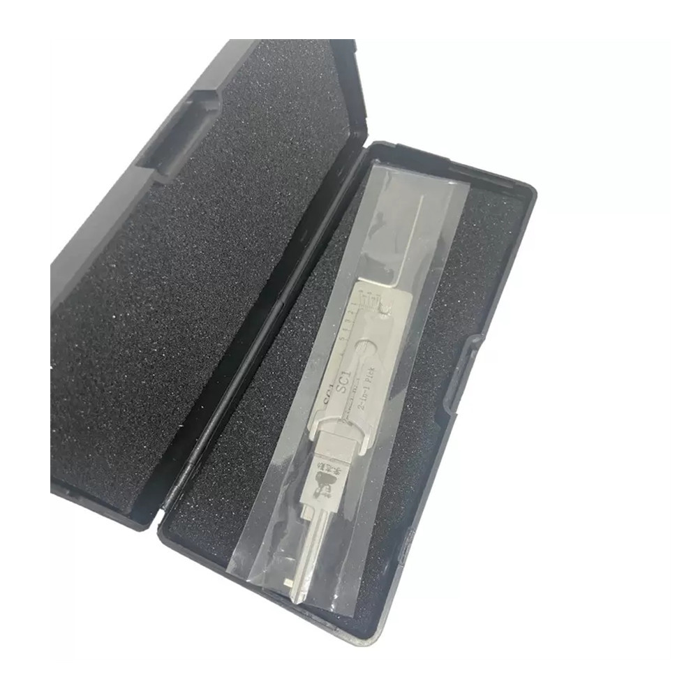 LISHI SC1 Pick Decoder 2 in 1 Tool Lock Pick Set Locksmith Tools for Home Door Locks