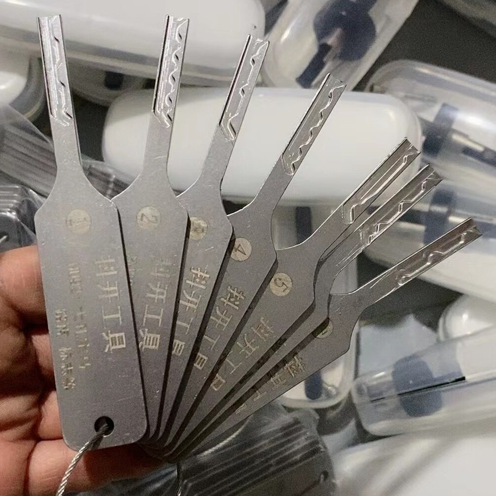 7 in 1 HU92 Lock Pick Tool Set HU92 Locksmith tools Master Keys for BMW Lock Door Tool