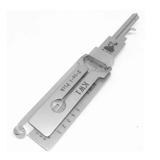 LISHI KW1 2in1 Pick & Decoder Locksmith Tools Kwikset KW5 Lock Pick Tool for Home Door Locks