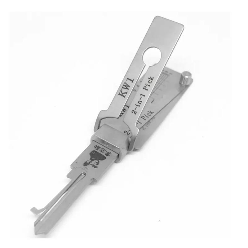 LISHI KW1 2in1 Pick & Decoder Locksmith Tools Kwikset KW5 Lock Pick