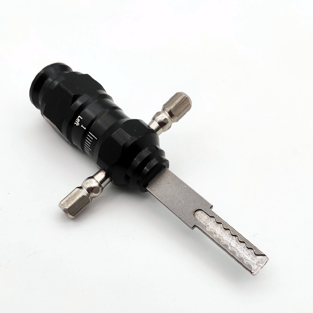GS-3036 Ghost Hand Decoder Speed Storm Lock Pick Set Professional Locksmith Tools for Padlock,Mortise Lock,Safe Relock,Safe Main Lock,Pillarless Blades