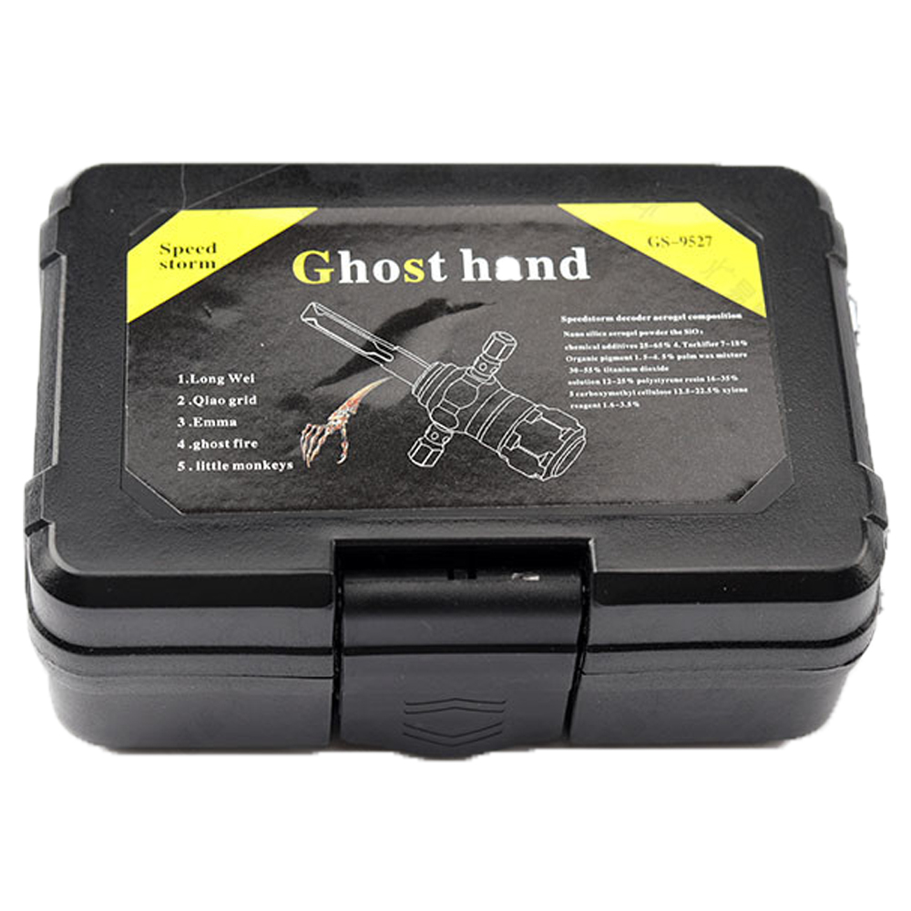 GS-9527 Ghost Hand Speed Storm Turbo Decoder Lock Pick Tool Locksmith Tools