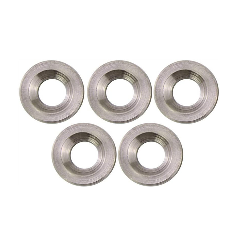 Lock Cylinder Parts 2 Packs Flange Set and 5 Pcs Gasket for Lock Cylinder Puller Nail Puller Tool Extractor Set Remover Tool