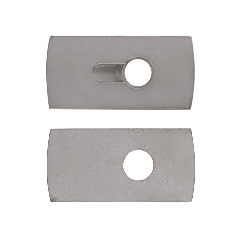 Lock Cylinder Parts 2 Packs Flange Set and 5 Pcs Gasket for Lock Cylinder Puller Nail Puller Tool Extractor Set Remover Tool