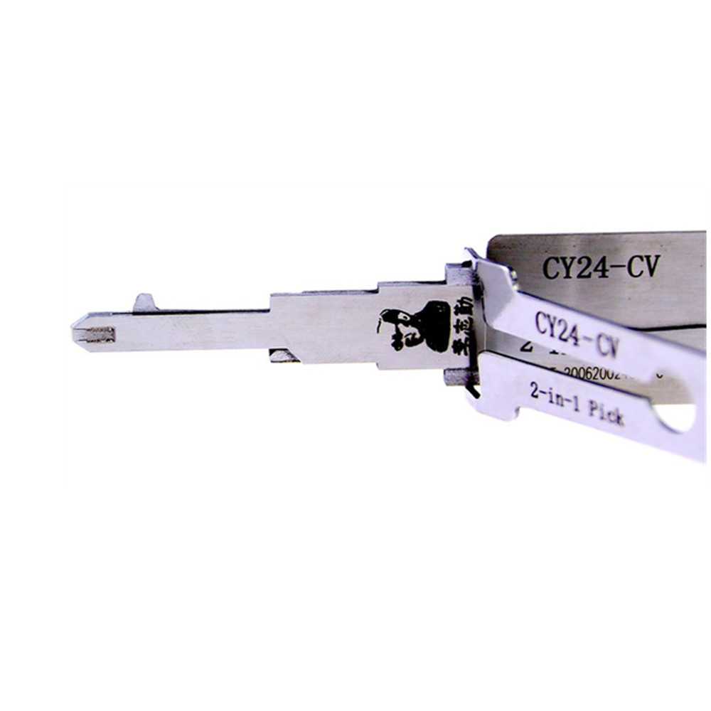 Lishi CY24-CV 2 in 1 Lock Pick and Decoder Tool Lock Pick Set Auto Locksmith Tools