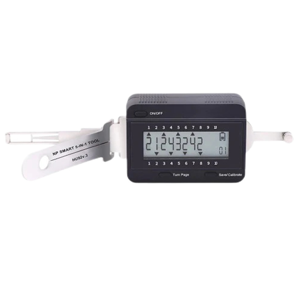 NP Tools HU92 Smart Decoder 5 in 1 Tool HU92v.2 Lock Pick Tools