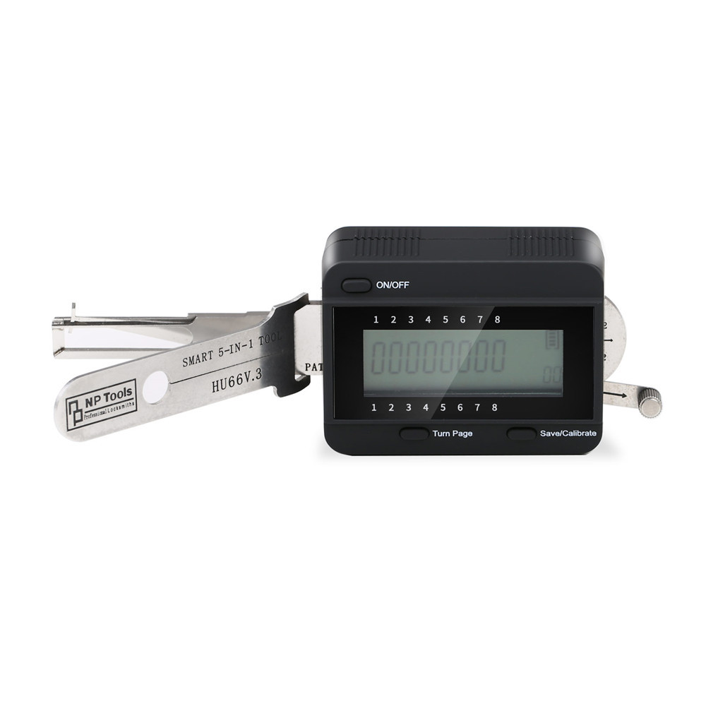 NP Tools Smart 5 in 1 Tool HU66V.3 HU66 V.3 Smart Decoder Lock Picking Tools Auto Locksmith Tools