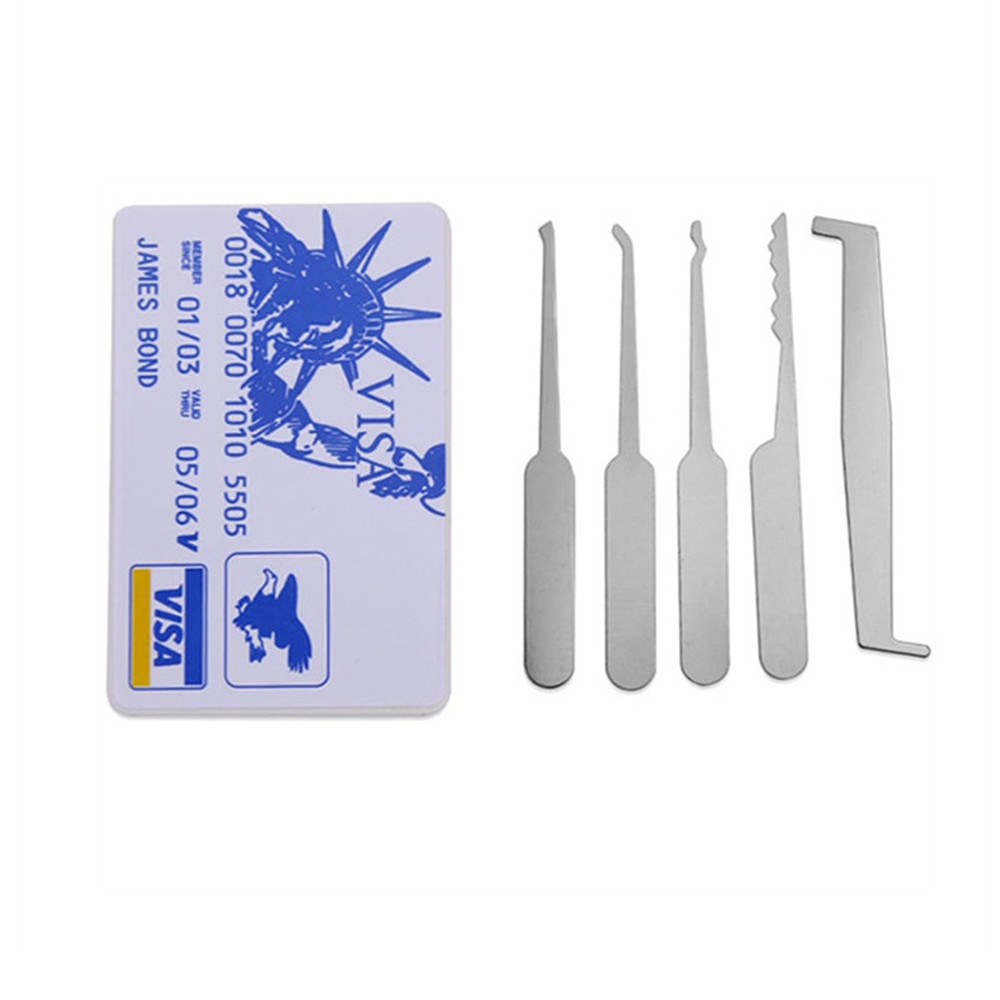19Pcs New Lock Picking Tools Set Lock Pick Tools with 5 Transparent Practice Padlocks Pick Lock for Beginner and Locksmith Training
