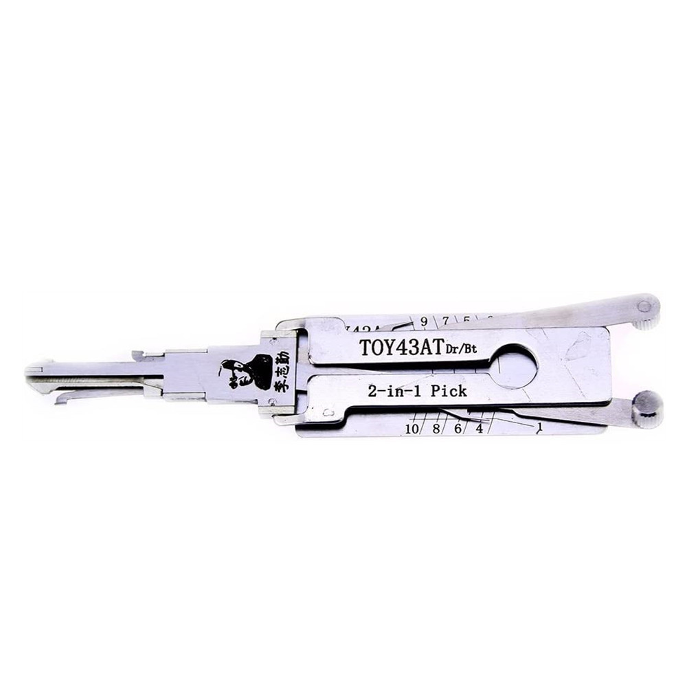 LISHI TOY43AT 2-in-1 Auto Pick and Decoder Locksmith Tools for Toyota