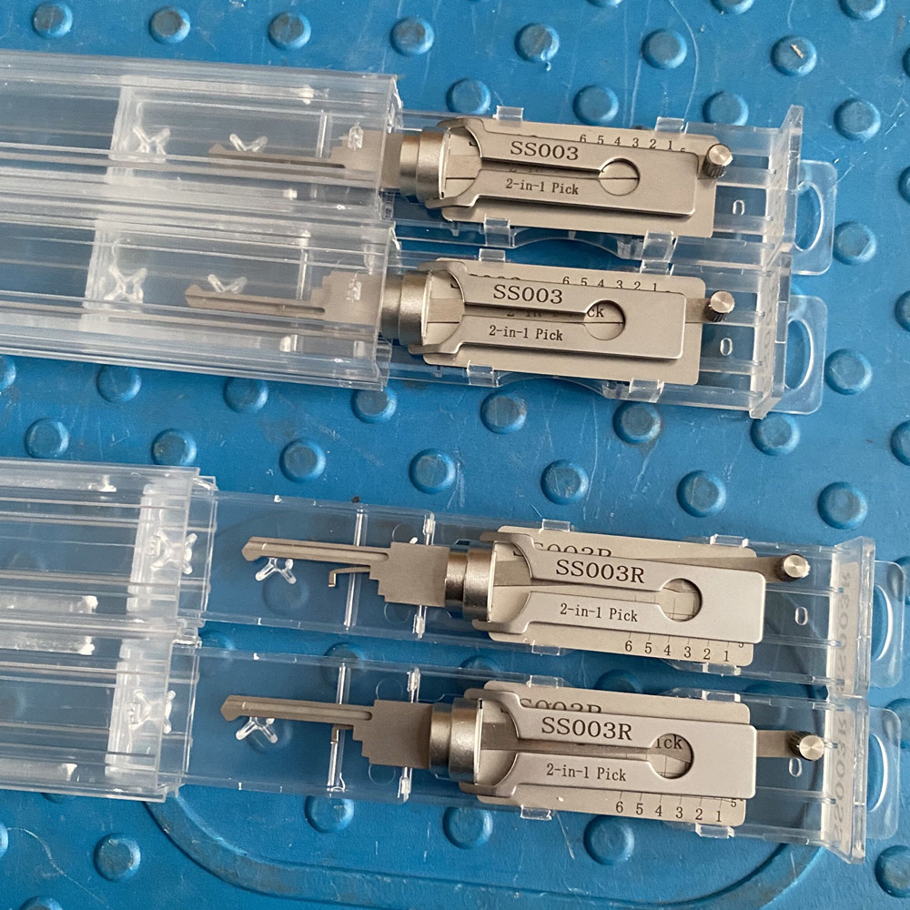LISHI SS003 SS003R 2 in 1 Lock Pick Tool for ISEO Lock Professional Locksmith Tools