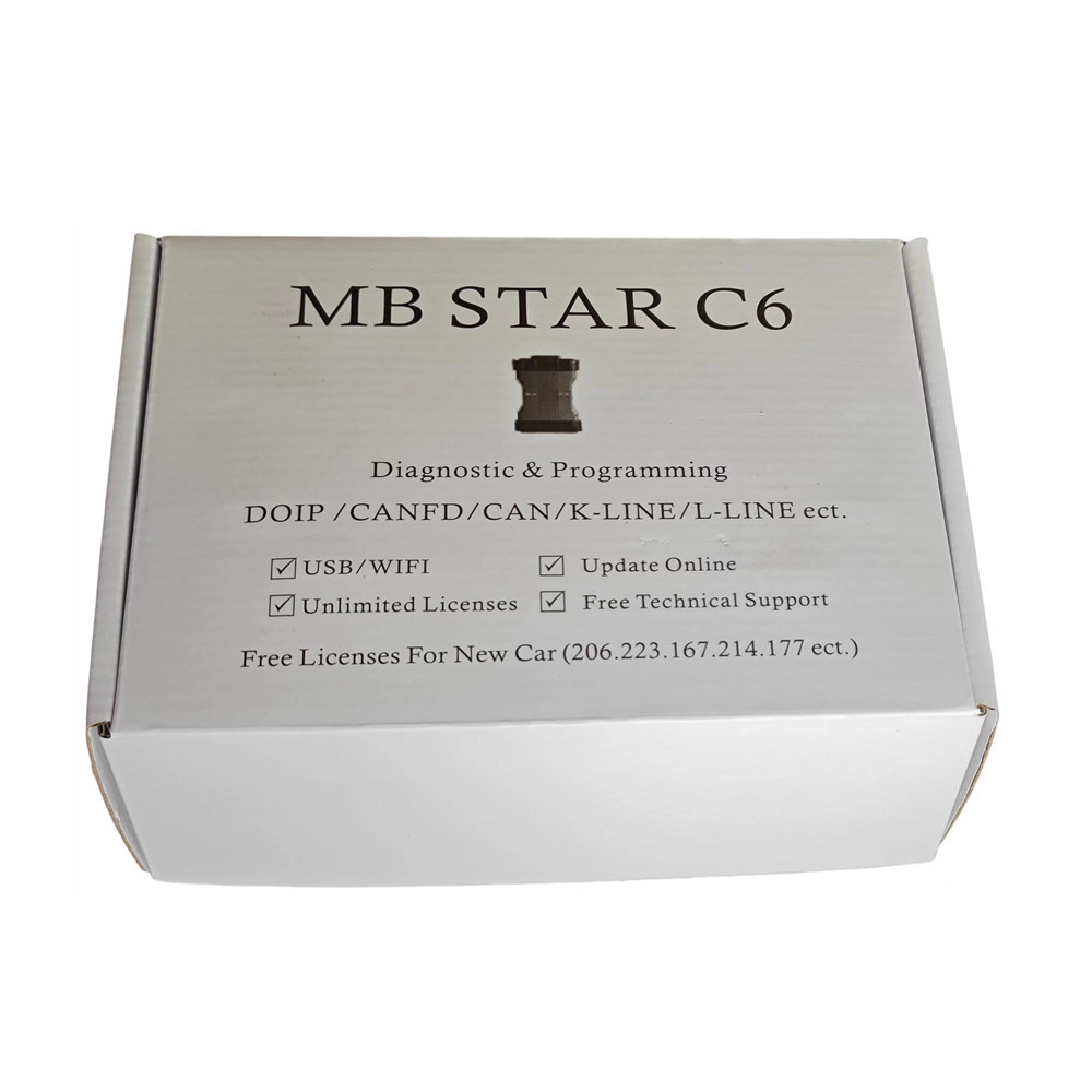 V2023.06 WIFI MB STAR C6 DOIP Xentry Diagnosis VCI Multiplexer Support DTS Monaco Unlimited Licenses