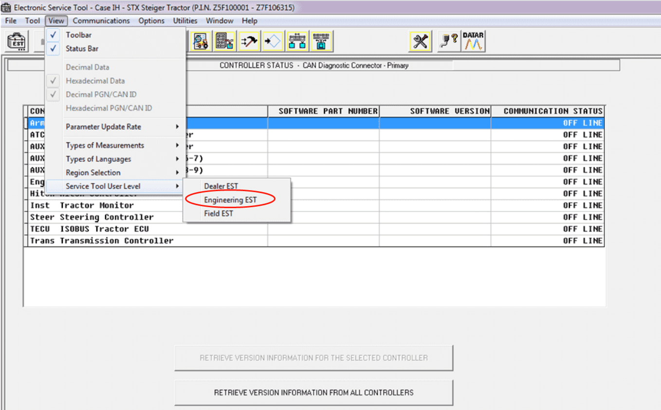 V9.8 CNH EST Software Free Download