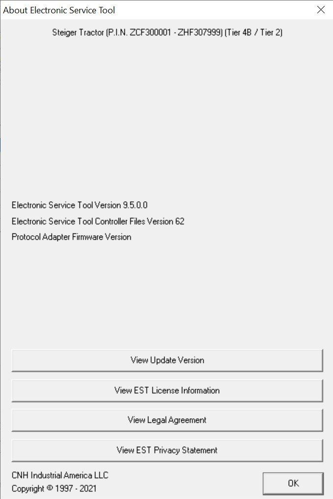 V9.8 CNH EST Software Free Download