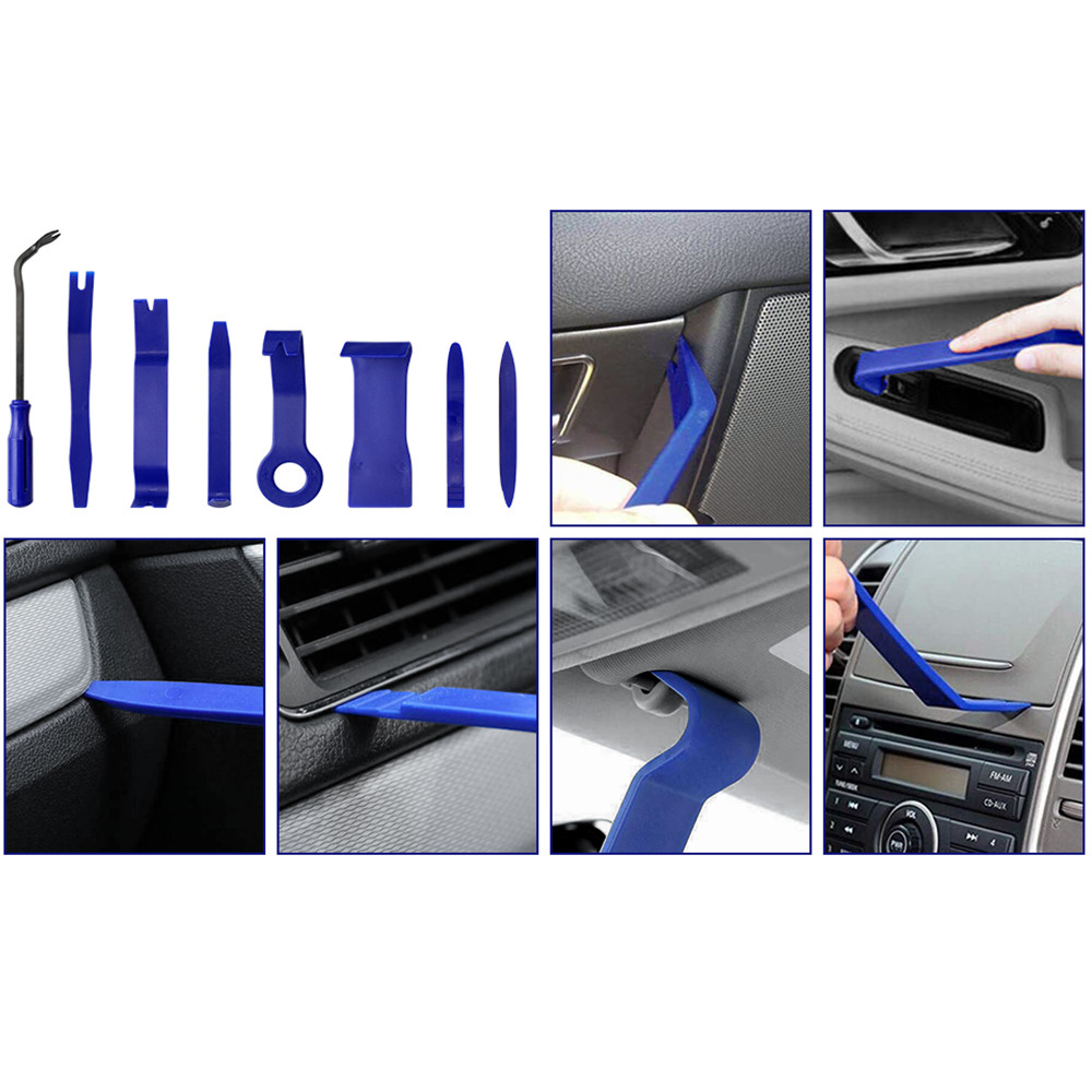 16Pcs Car Tool Kit Auto unlock tool Car Emergency Tools with Air Wedge