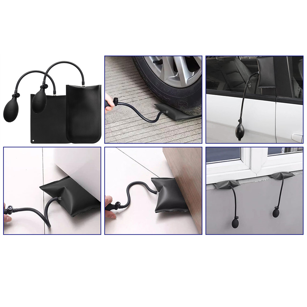 20Pcs Car Lockout Kit Multifunctional Car Tools Automotive Tool Kit Universal Tools with Air Wedge for Cars