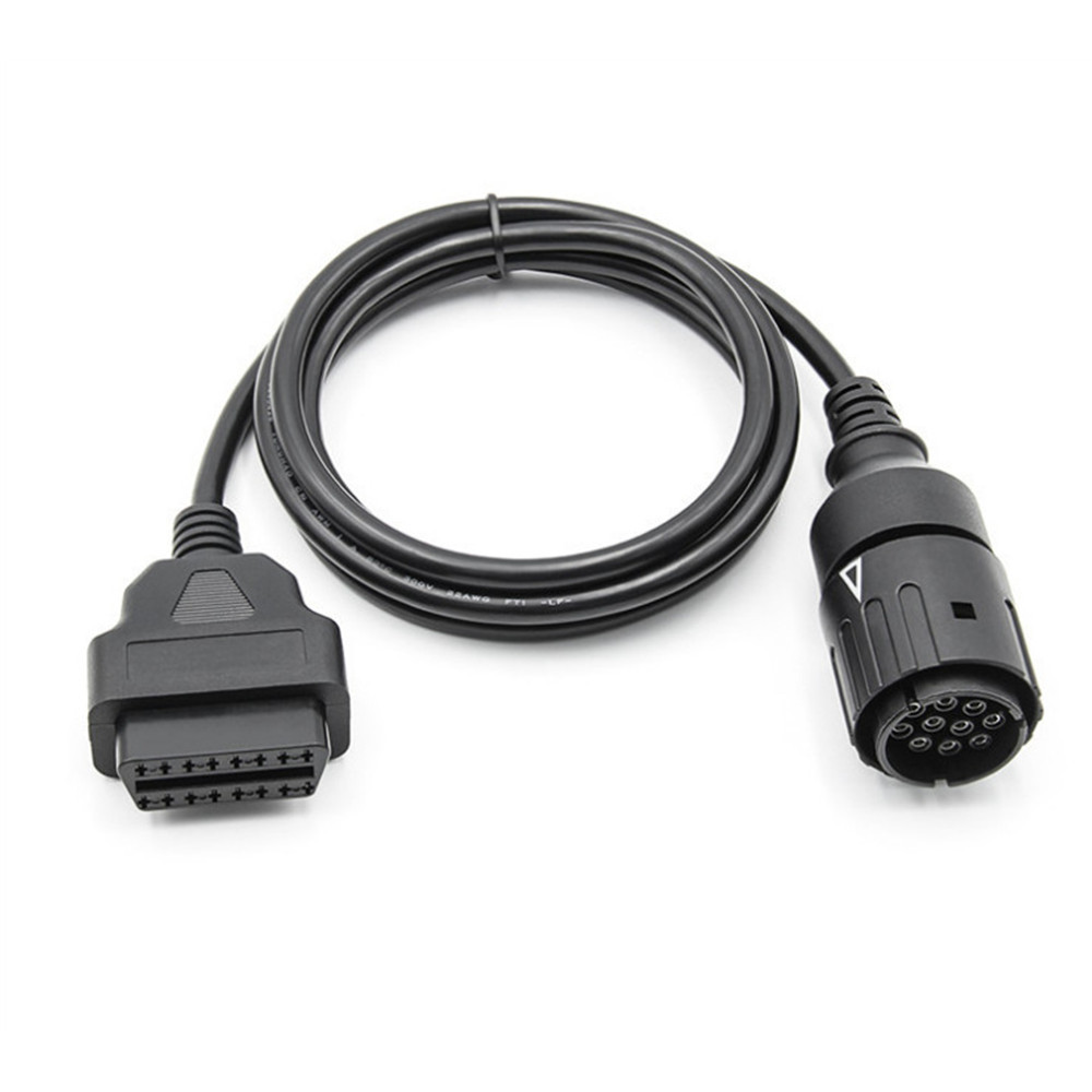 BMW ICOM D Cable 10pin OBD Adapter for BMW Motorcycles Diagnostic Cable Work with BMW ICOM Next A2 A3