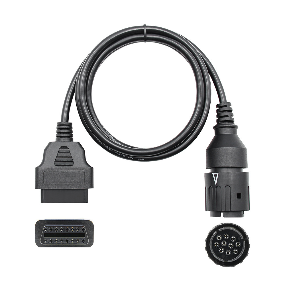 BMW ICOM D Cable 10pin OBD Adapter for BMW Motorcycles Diagnostic Cable Work with BMW ICOM Next A2 A3