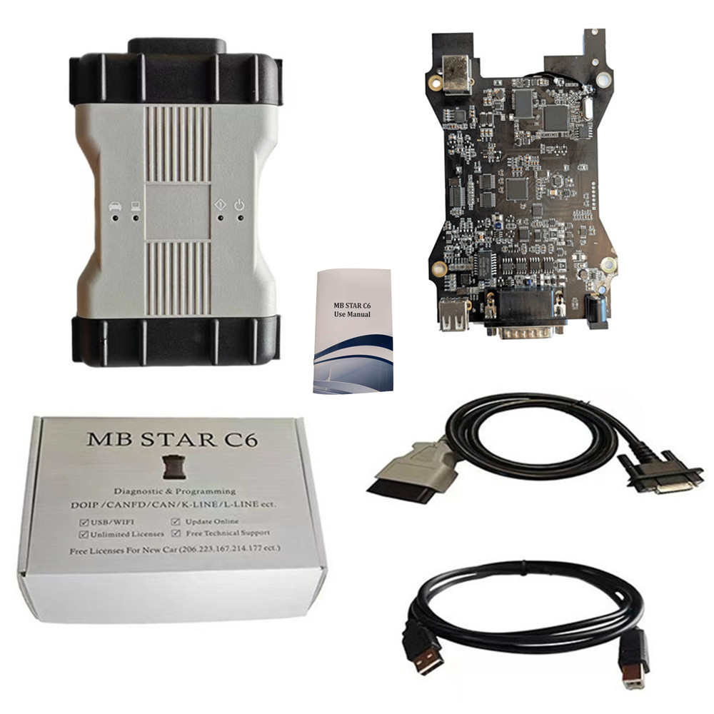 V2023.06 WIFI MB STAR C6 DOIP Xentry Diagnosis VCI Multiplexer Support DTS Monaco Unlimited Licenses