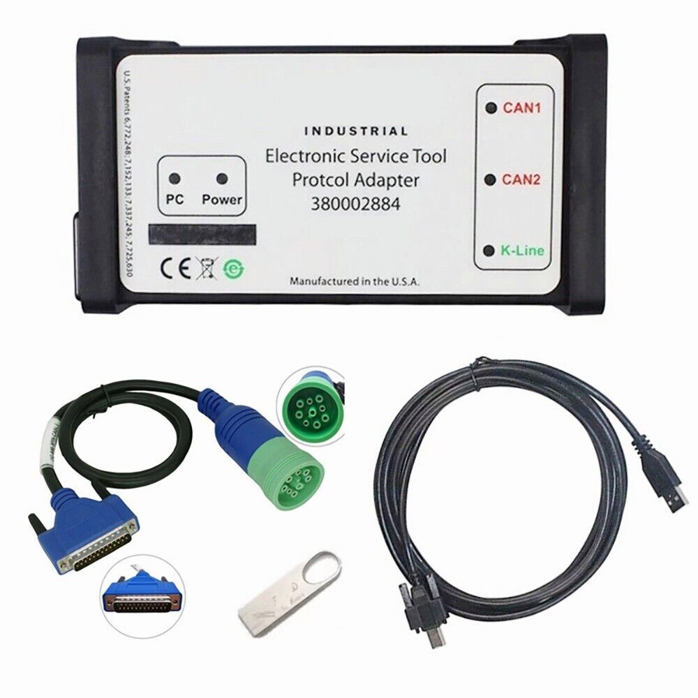 CNH DPA5 Diagnostic Tool Adapter CNH EST Engineering Level V9.9 V9.5 V8.6 New Holland Electronic Service Tools