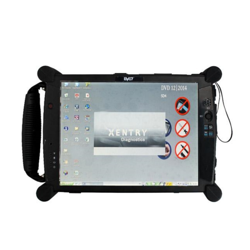 EVG7 Tablet PC EVG7 DL46 Diagnostic Controller Tablet PC HDD500GB DDR4GB For BMW ICOM NEXT MB STAR C4 C5 GM MDI2