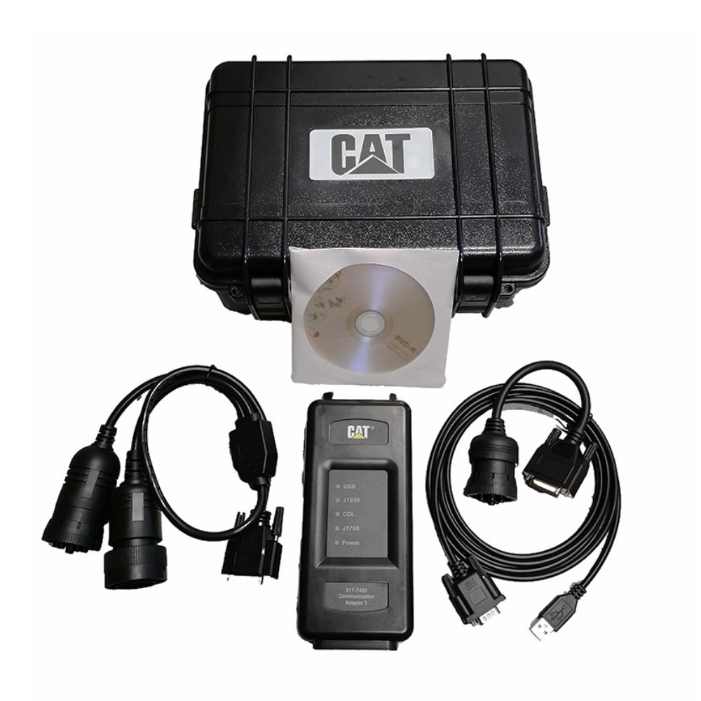 CAT ET4 Caterpillar Diagnostic Communication Adapter IV CAT Truck Diagnostic Tool  With 2019A 2023A Software