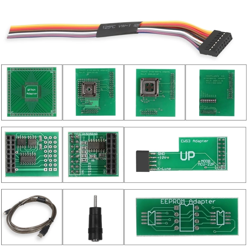 Newest XPROG 6.50 XPROG-M ECU Programmer Full Adapter With USB Dongle