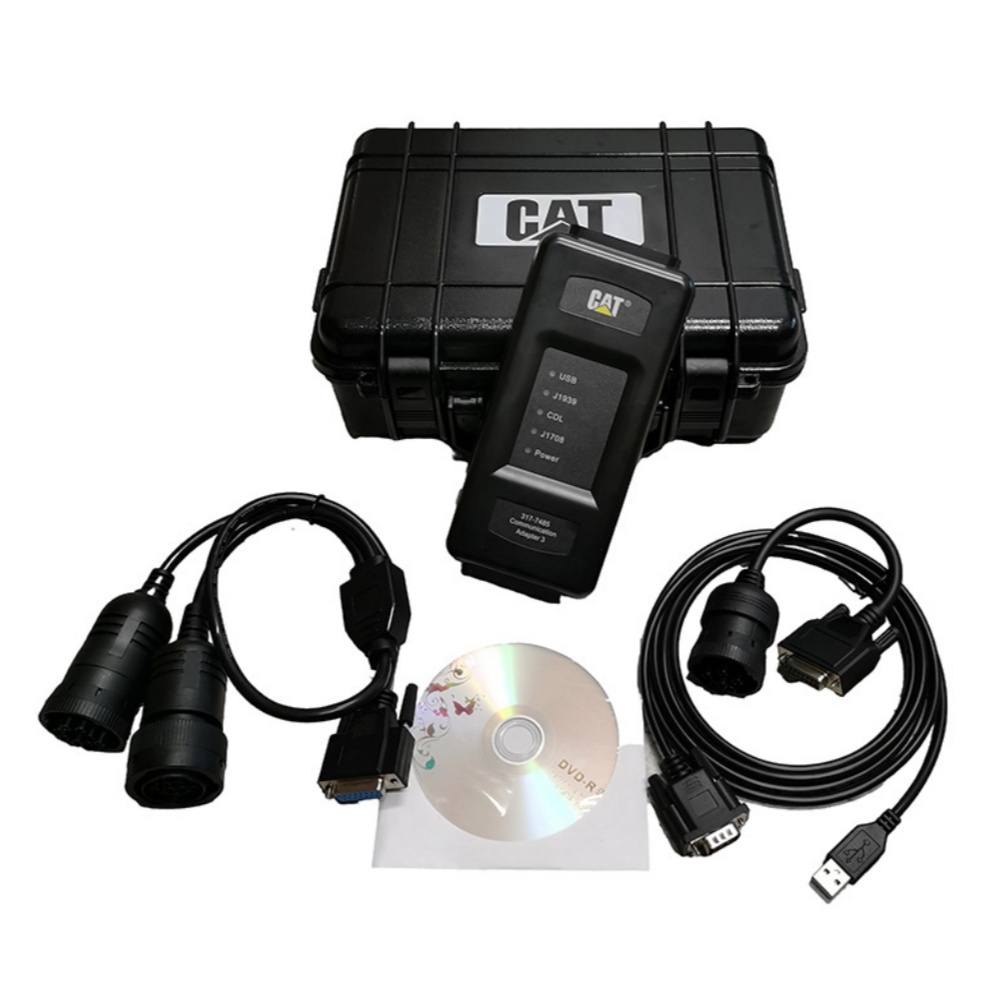 CAT ET4 Caterpillar Diagnostic Communication Adapter IV CAT Truck Diagnostic Tool  With 2019A 2023A Software