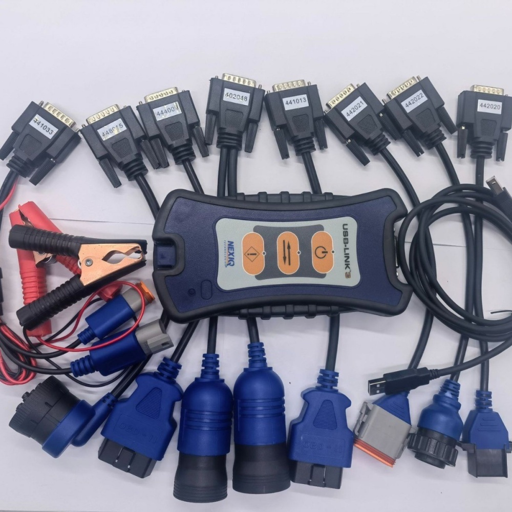 Nexiq USB Link 3 Bluetooth Heavy Duty Truck Diagnostic Tool with Diesel Software