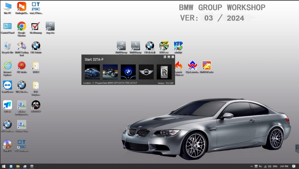 V2024.03 Newest Version BMW ICOM Software Available - Suitable for BMW ICOM NEXT ICOM A2 Interface