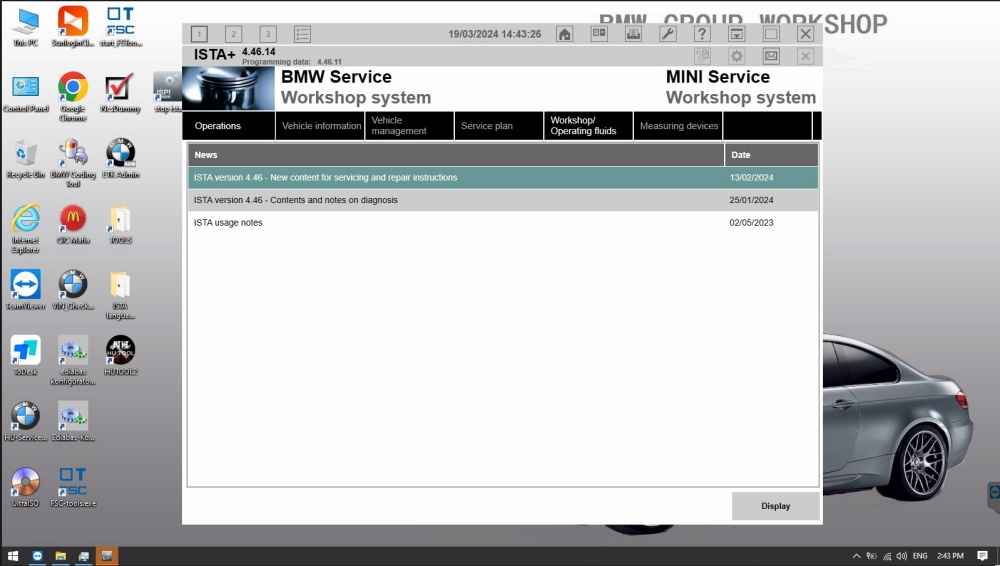 V2024.03 Newest Version BMW ICOM Software Available - Suitable for BMW ICOM NEXT ICOM A2 Interface