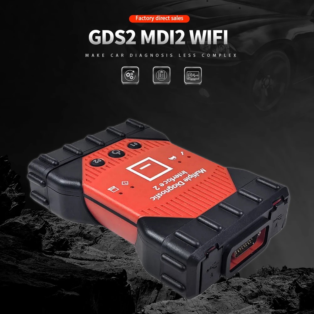 New GM MDI 2 Auto Diagnostic Interface supports CAN FD and DoIP protocol