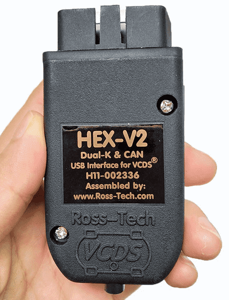 VCDS HEX-V2 VAGCOM Cable Real HEX V2 Intelligent Dual-K & CAN USB Interface with ST32F429 Chip