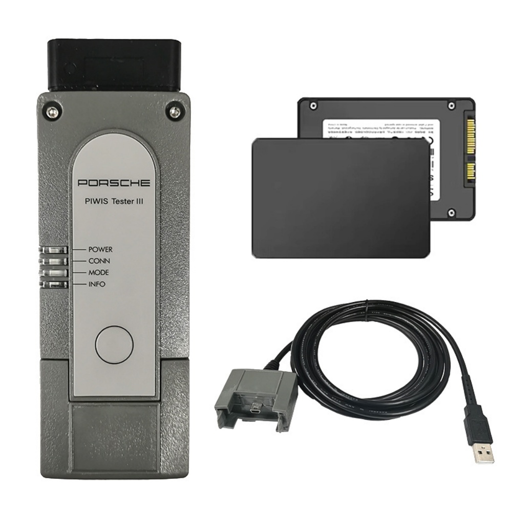 Porsche Piwis 3 PT3G Tester III V43.3+V38.25 Diagnostic tool with