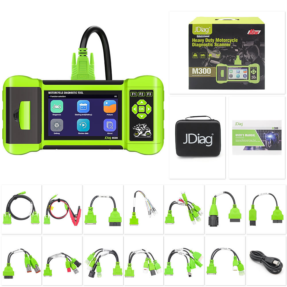 Jdiag M300 OBD2 Handheld Motorcycle Diagnostic Tool