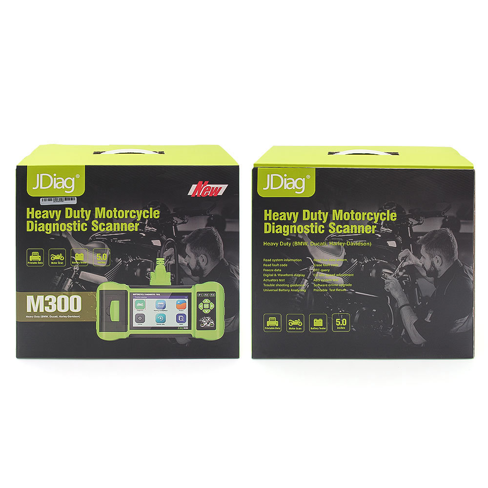 Jdiag M300 OBD2 Handheld Motorcycle Diagnostic Tool