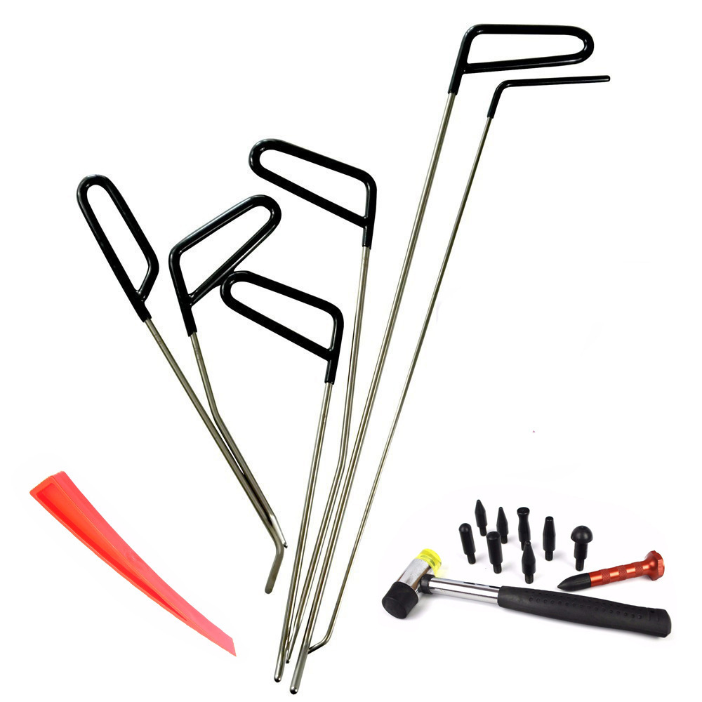 Car Dent Repair Hail Remover Hooks Rods Car Paintless Dent Removal Door Dent Dings Removal Painless Tools for Automotive ﻿