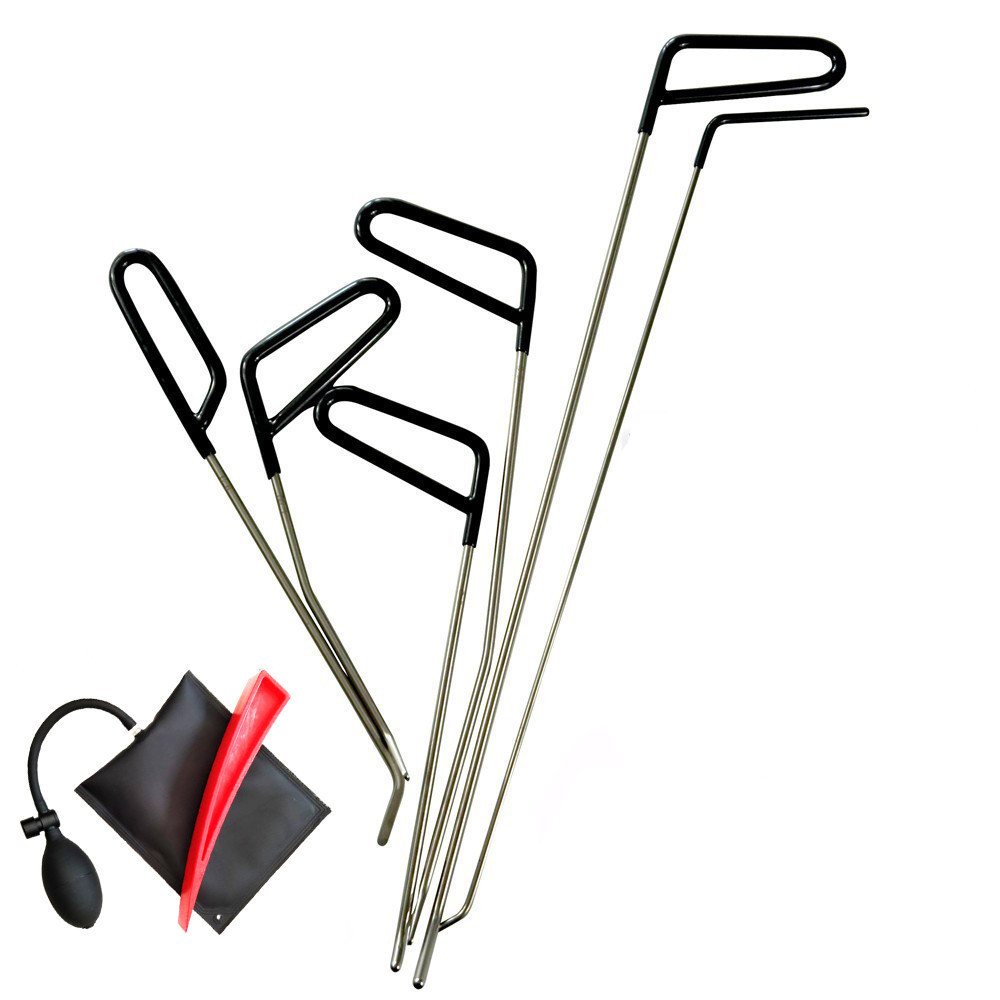Car Dent Repair Hail Remover Hooks Rods Car Paintless Dent Removal Door Dent Dings Removal Painless Tools for Automotive ﻿