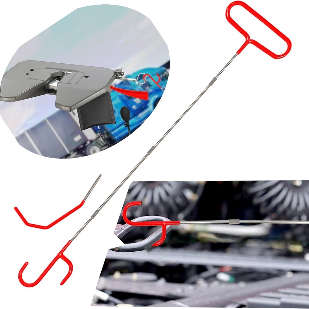 New Car Wedge Pump Open Car Door Repair Kit Air Cushion Emergency Open Unlock Tool With Long Reach Grabber Tools