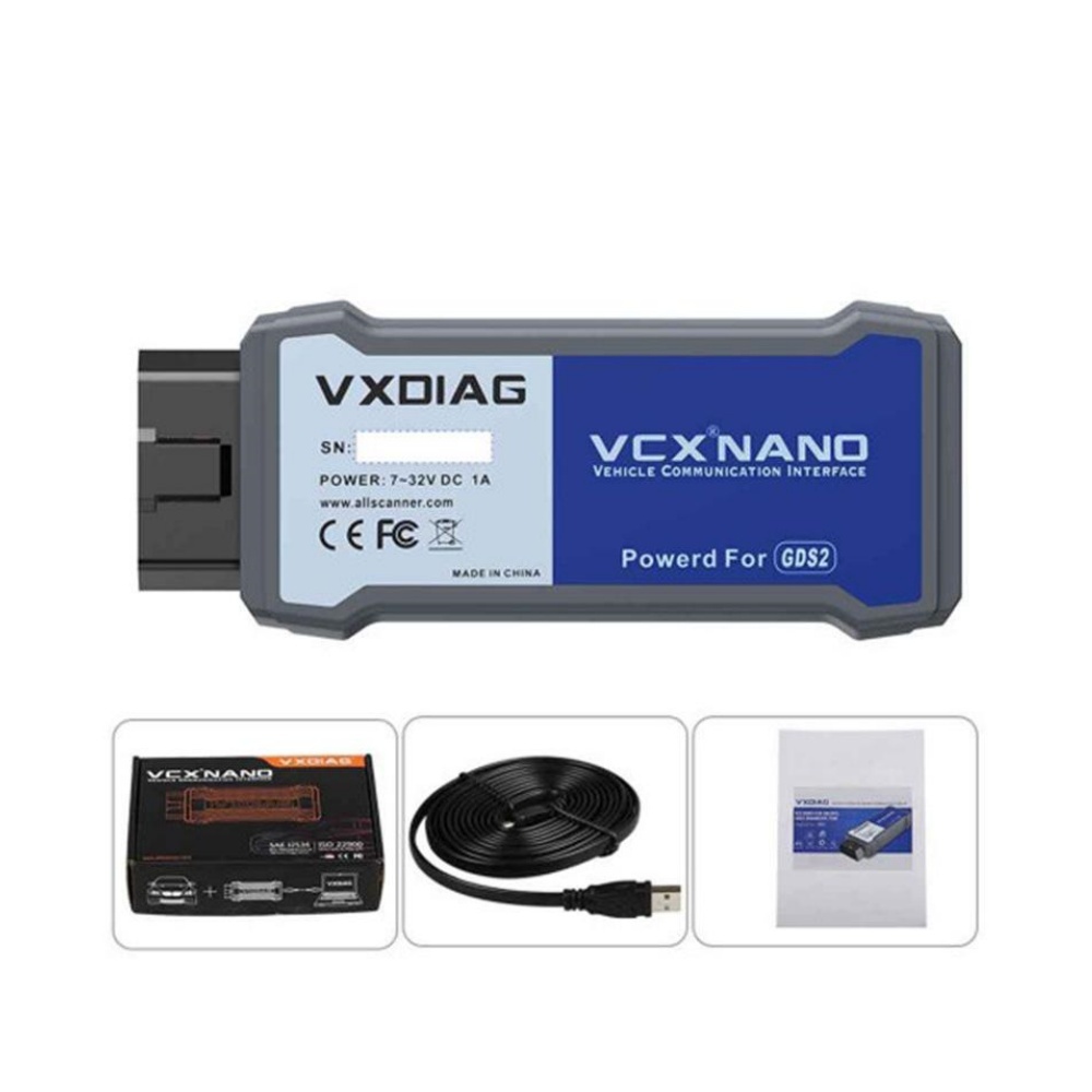 VXDIAG VCX NANO for GM/OPEL GDS2 Diagnostic Tool
