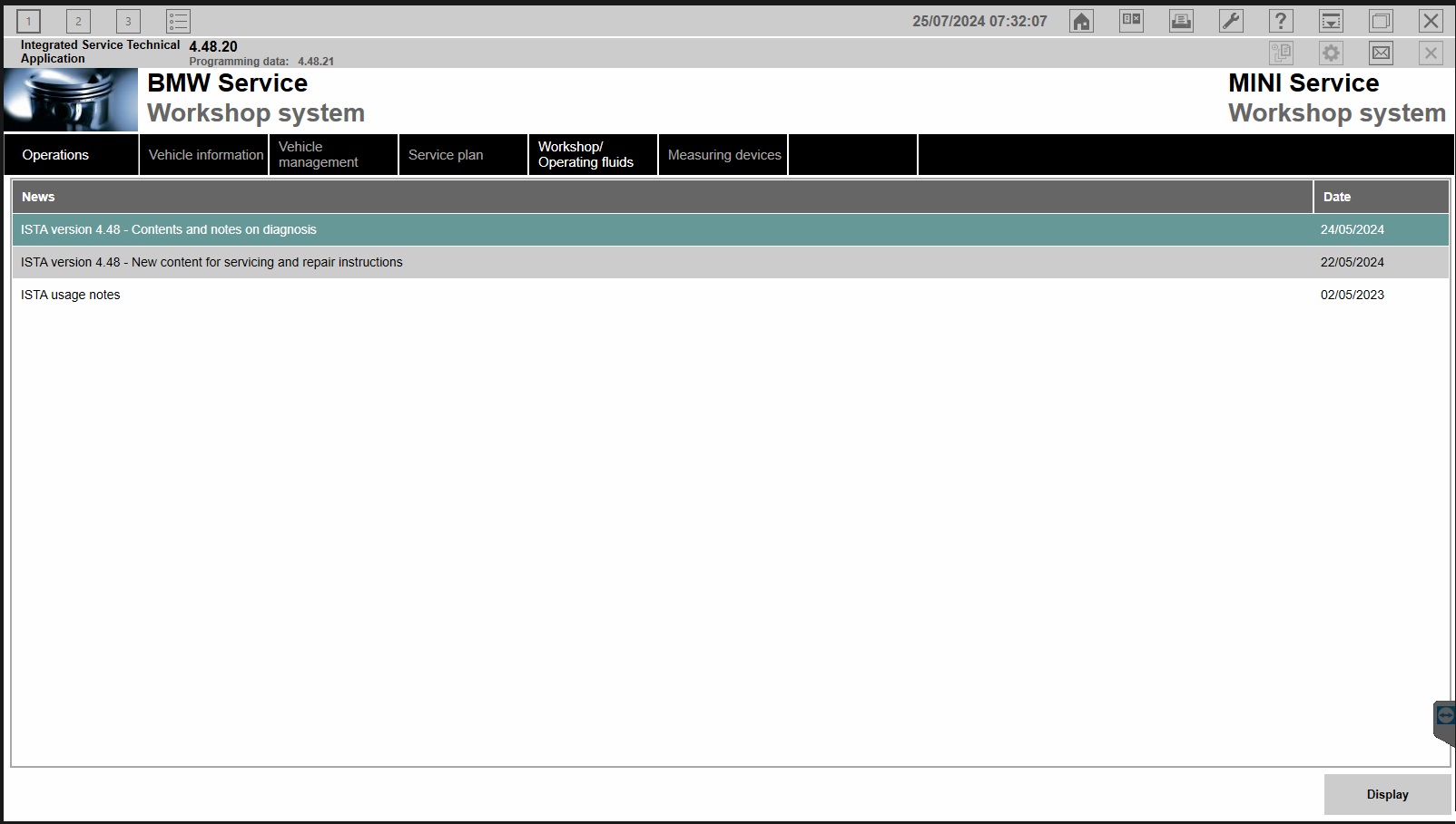 V2024.07 BMW ICOM Software New Update suitable for BMW ICOM NEXT BMW ICOM A2-7
