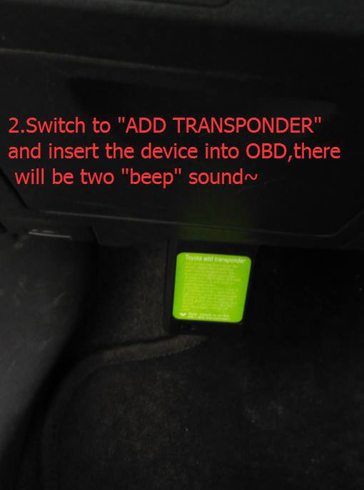 How to use Toyota G chip and H Chip Key Programmer ?-2