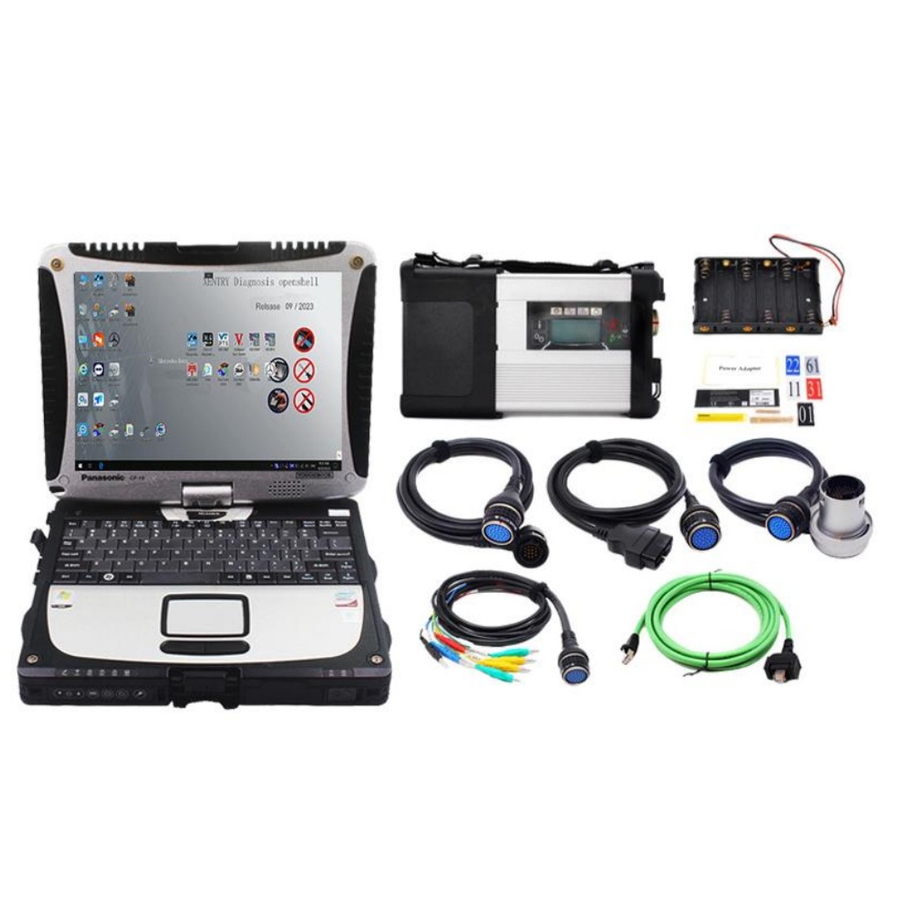 MB STAR C5 with CF19 laptop
