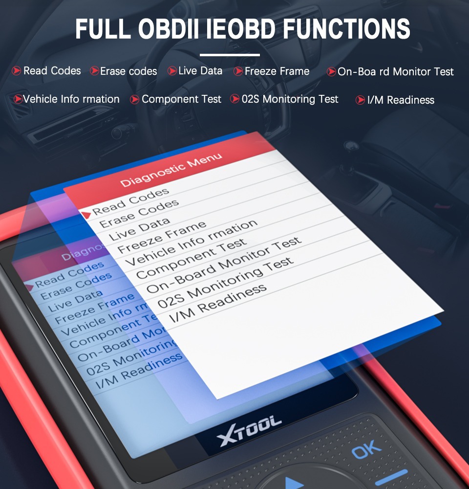 XTOOL X100 Pro3 Professional Car Key Programmer Add EPB ABS TPS Reset Function-2