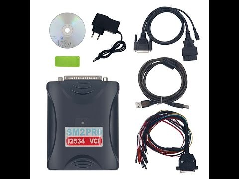 SM2 PRO J2534 VCI PCMFLASH ECU Programmer Read Write ECU Tool Support Checksum and Pinout Diagram 67 in 1