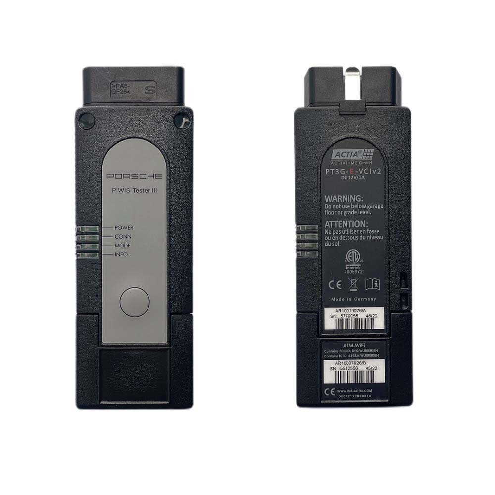 Best Quality Porsche Piwis 3 PT3G-VCI with Piwis software V44.800.022 + V38.250