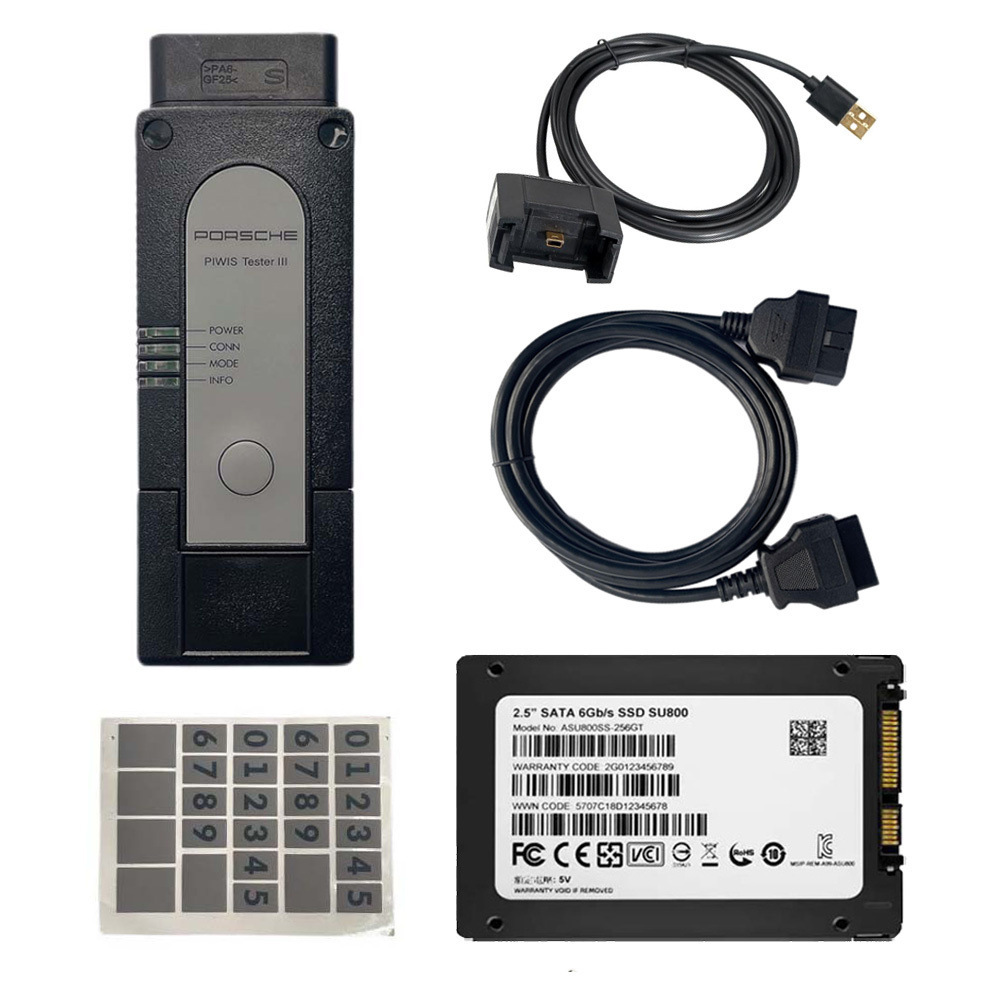 Best Quality Porsche Piwis 3 PT3G-VCI with Piwis software V44.800.022 + V38.250