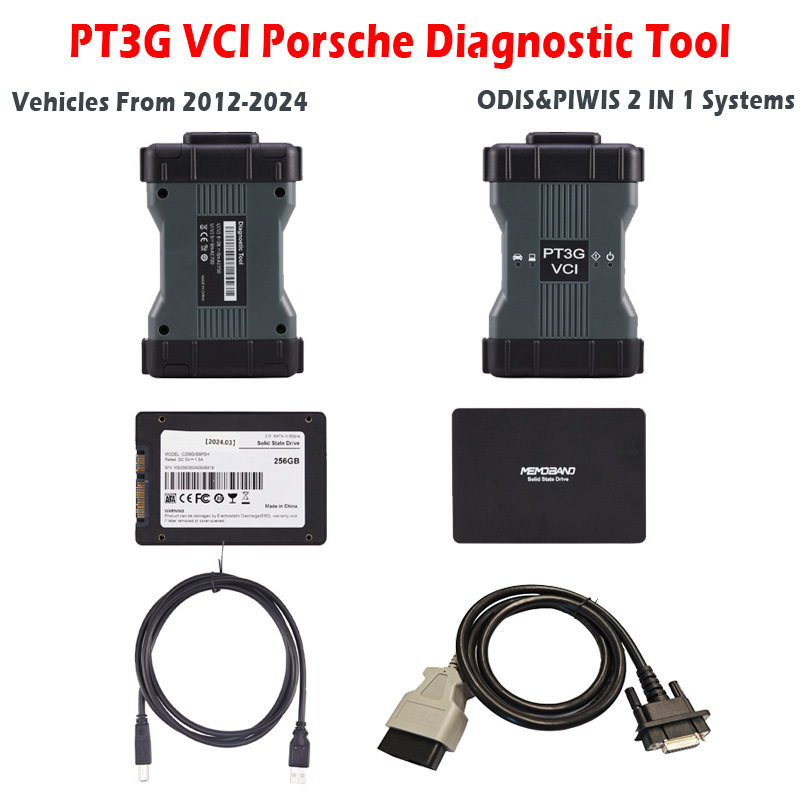 PIWIS Porsche PT3G VCI WIFI Diagnostic tool with Engineer SSD Software